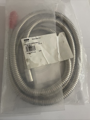 Mira chrome shower hose - hose, 2m
