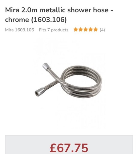 Mira advance spare - spare, chrome